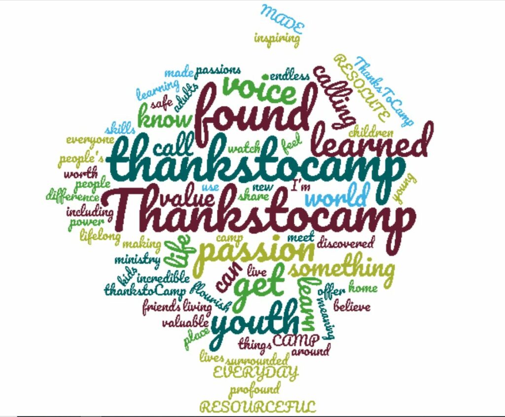 Words used by the presenters of the international session